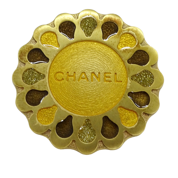 CHANEL Jewelry - CHANEL Authentic Vintage Gold Brooch
